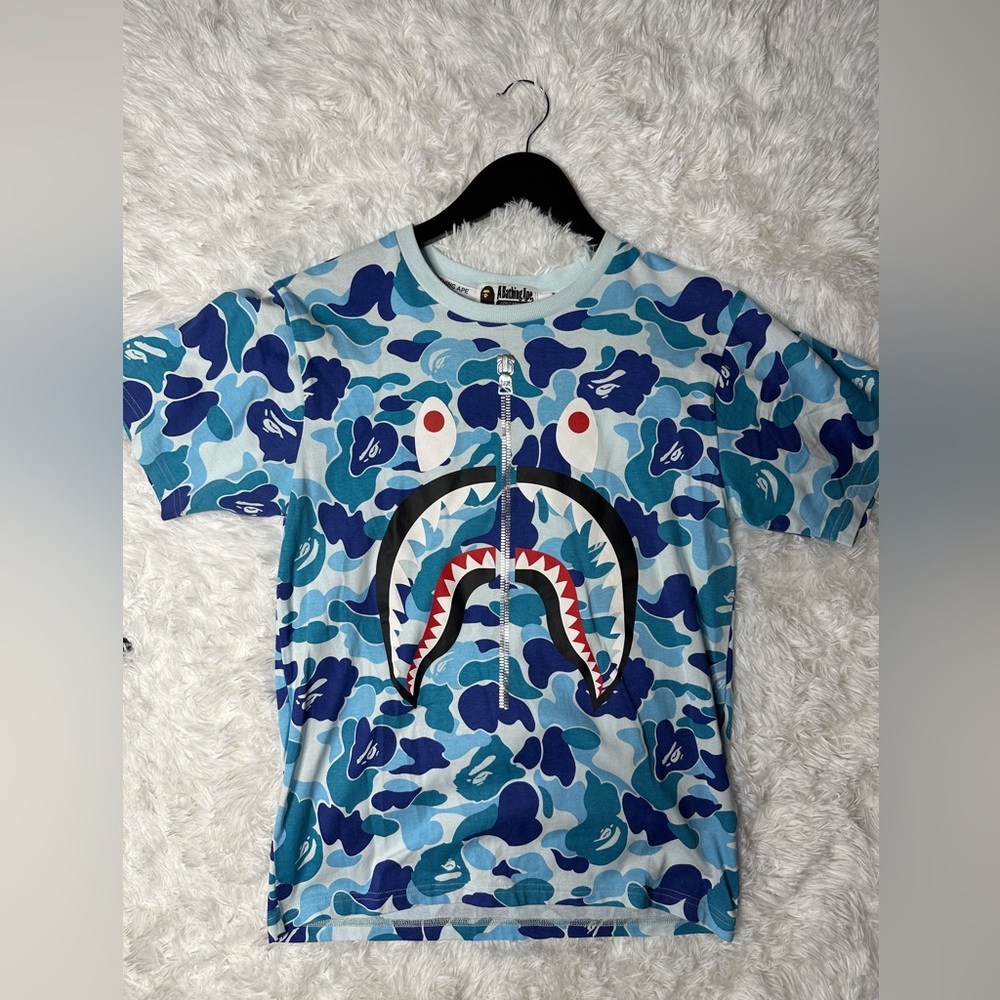 SMALL BLUE CAMO BAPE